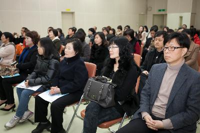 우수중학생 장학증서 수여식