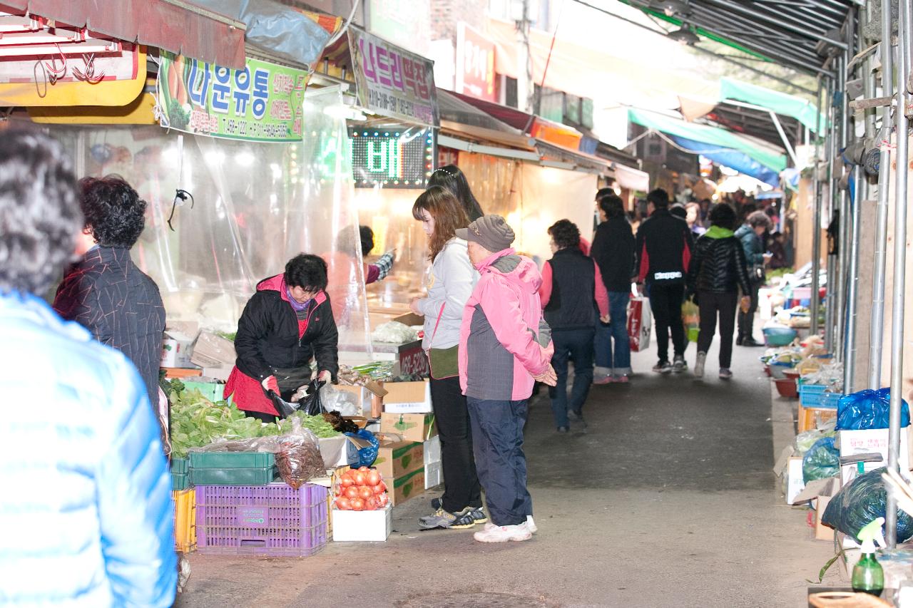 김완주 도지사 나운전통시장 방문 및 간담회