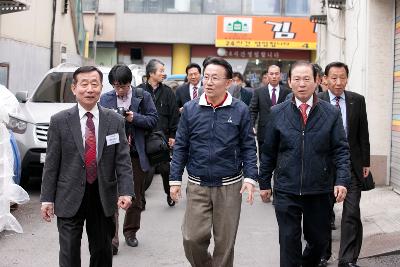 김완주 도지사 나운전통시장 방문 및 간담회