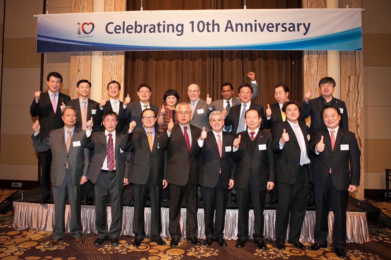 한국GM 10주년 기념행사