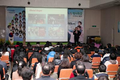 우수중학생 장학증서 수여식