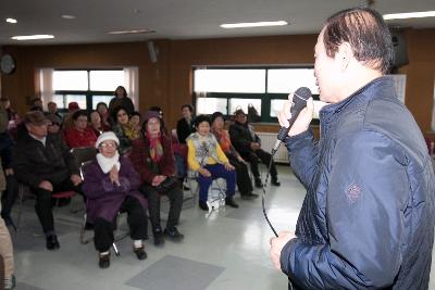 김완주 도지사 노인복지시설 방문 및 간담회