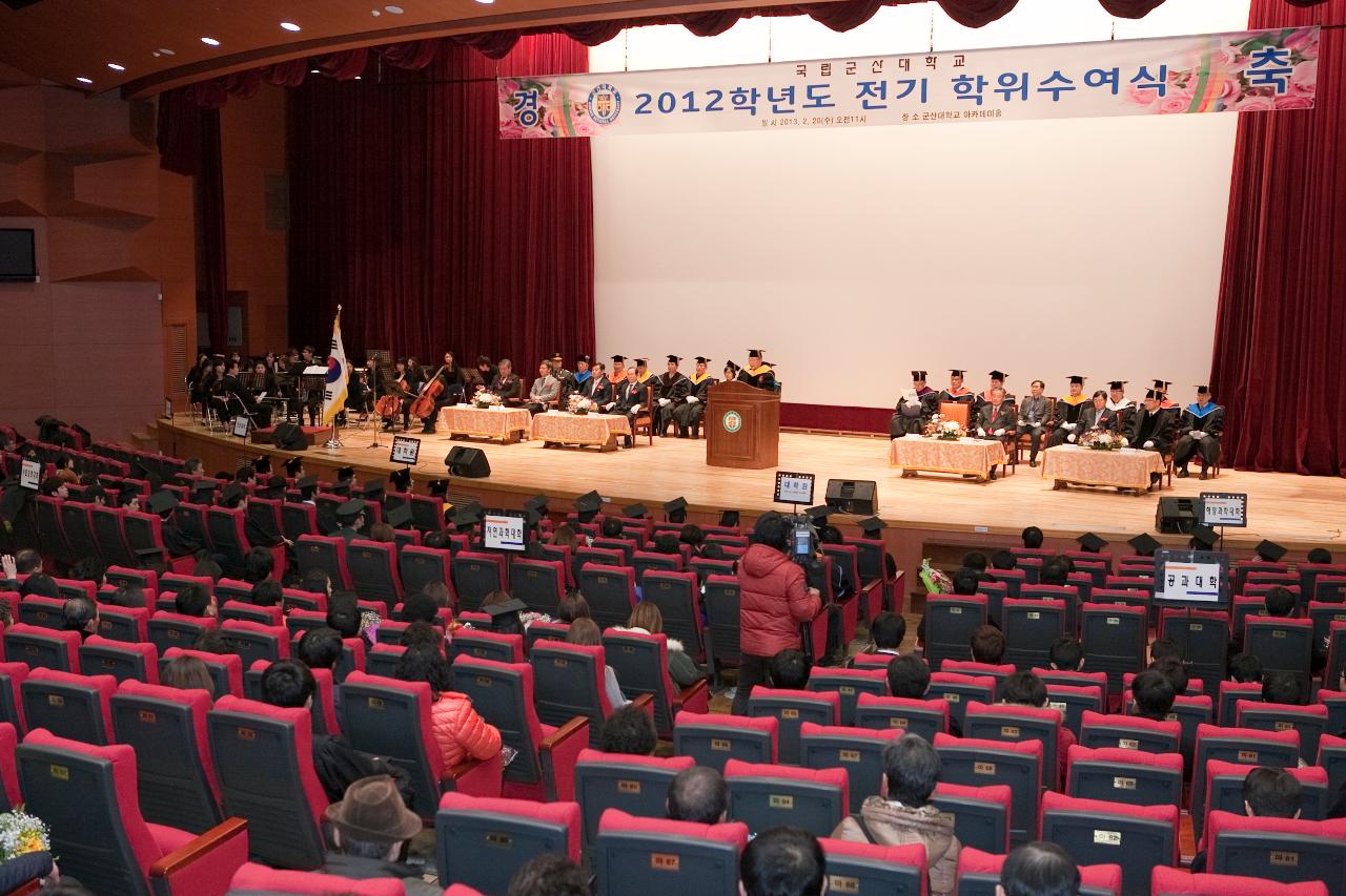 군산대학교 학위수여식