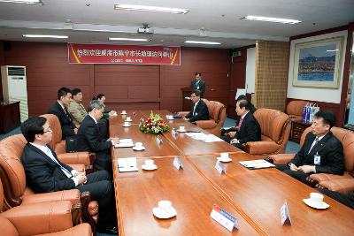 중국 위해시 부시장 일행 방문