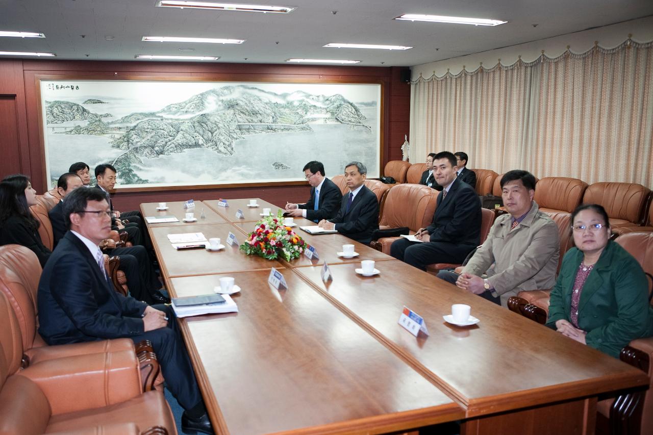 중국 위해시 부시장 일행 방문