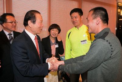 새만금국제마라톤대회 중국 선수단 환영만찬