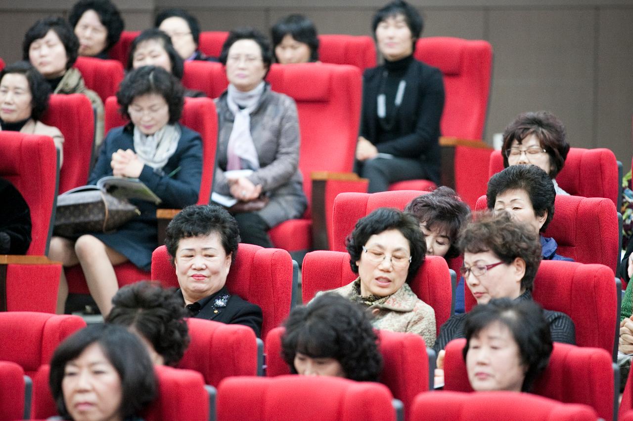 군산대 최고여성지도자과정 총동문회장 이취임식