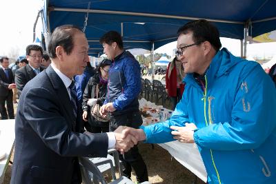 전북 시군의회 체육대회 시장님 격려