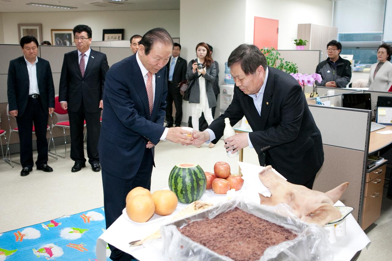 군산예총 사무실 개소식