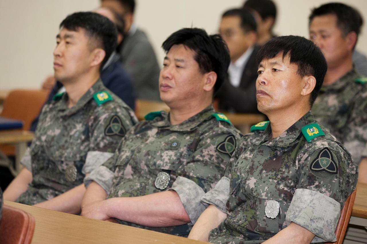 군산대대 정기감사 강평