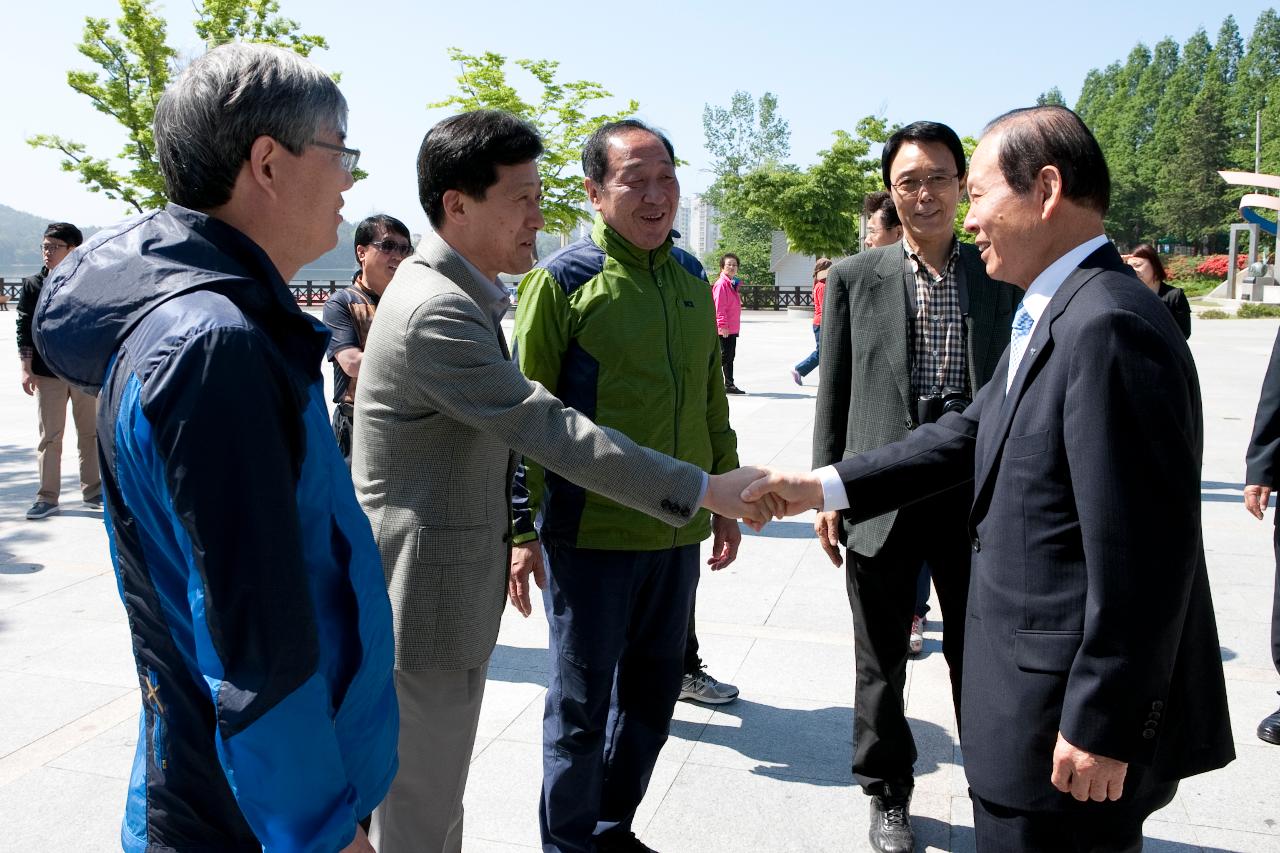 군포시청 간부공무원 군산방문