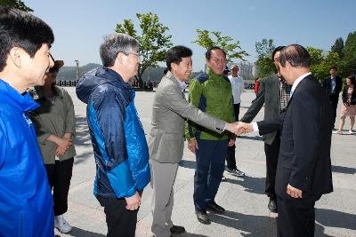 군포시청 간부공무원 군산방문