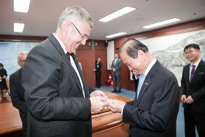 타타대우상용차㈜ 회장 면담