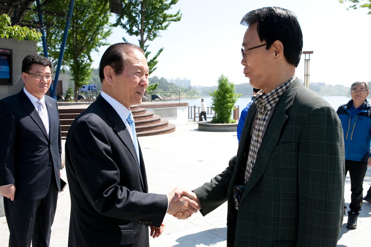 군포시청 간부공무원 군산방문