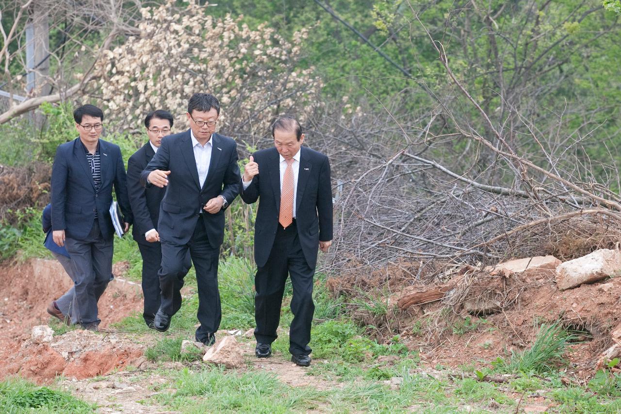 군장대교 램프구간 현장점검