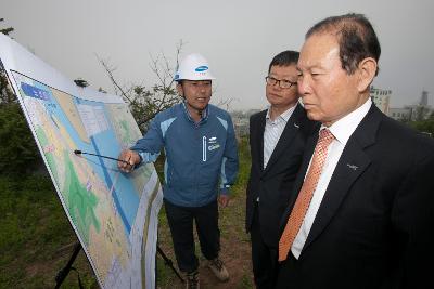 군장대교 램프구간 현장점검