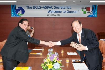 UCLG ASPAC 회장단 방문