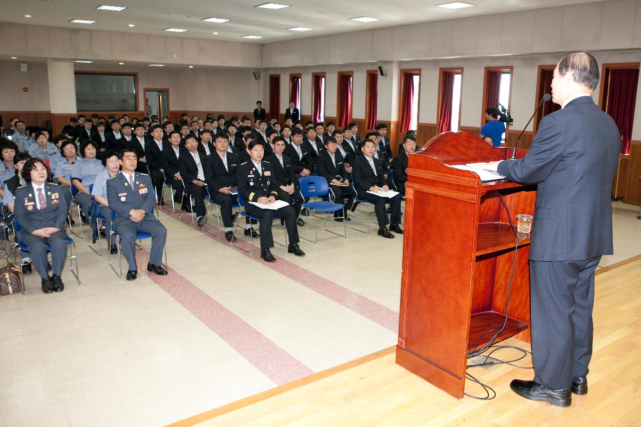 군산소방서 시장님초청 특강