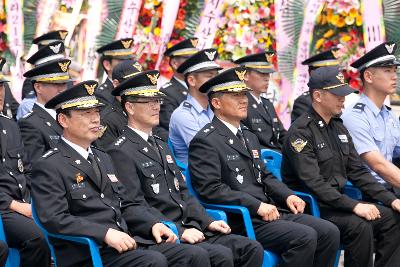 군산해경 321함 취역식