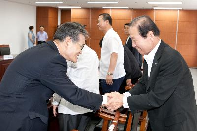 군산노인회-기독교연합회 업무협약