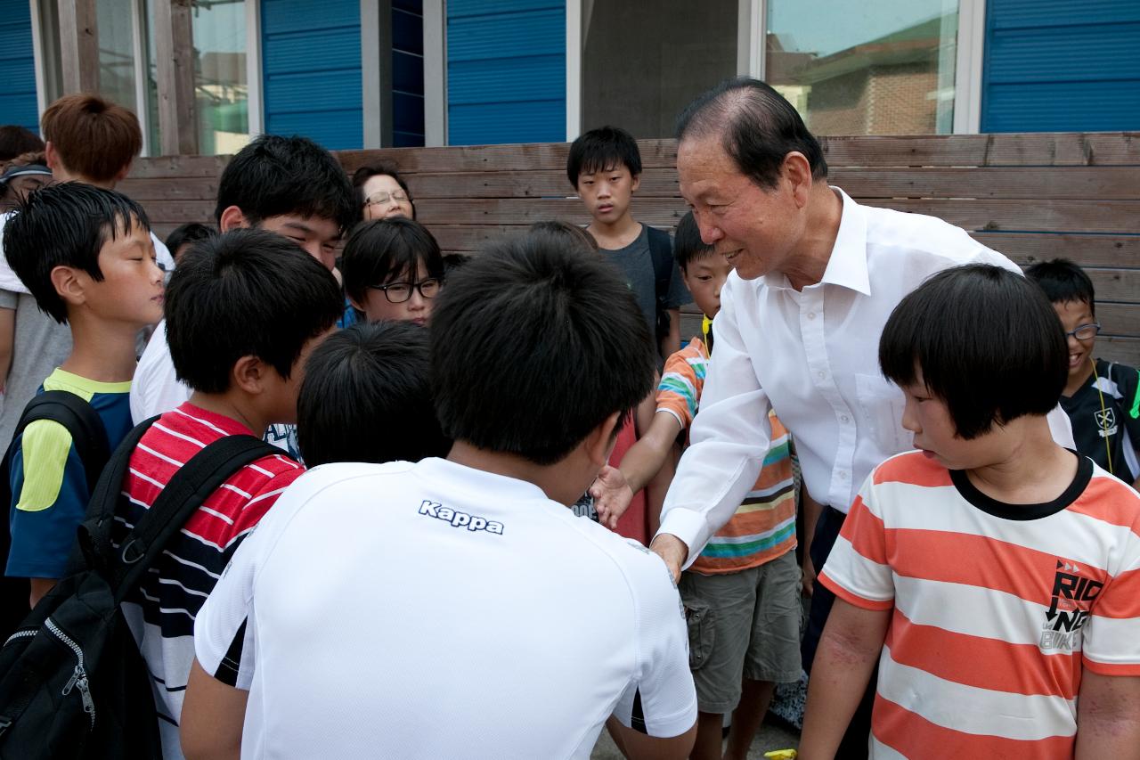 시장님, 선유도 해수욕장 현장점검