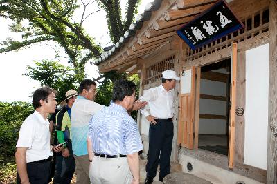 시장님, 선유도 해수욕장 현장점검