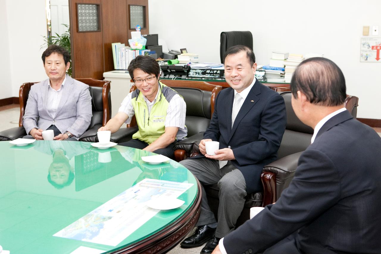 한국서부발전㈜ 지역복지 실천협약 및 기탁식