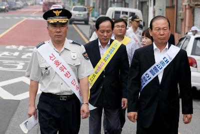 어린이교통사고 예방 교통캠페인