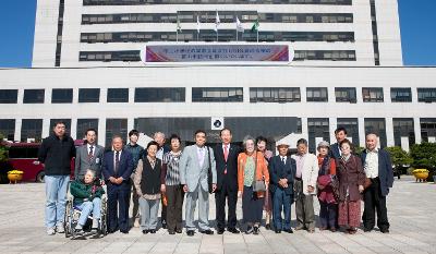 일본 불이소학교 동창회 및 월명회 방문