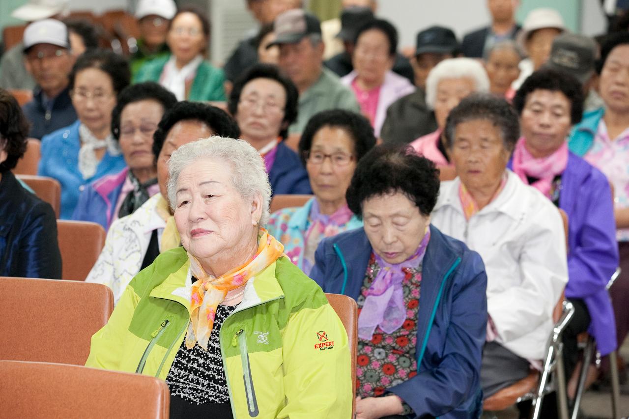 오성노인대학 시장님 특강