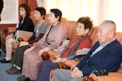 일본 불이소학교 동창회 및 월명회 방문