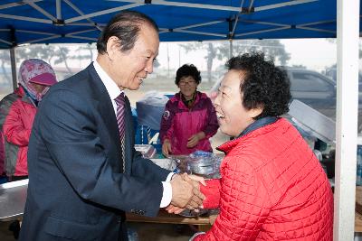 미성동 한마음 경로잔치 주민격려