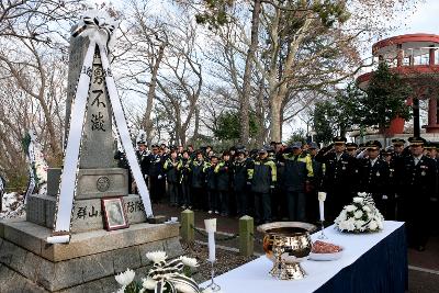 순직의용소방대원 추모위령제