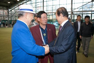 군산시장배 종목별 선수단 격려