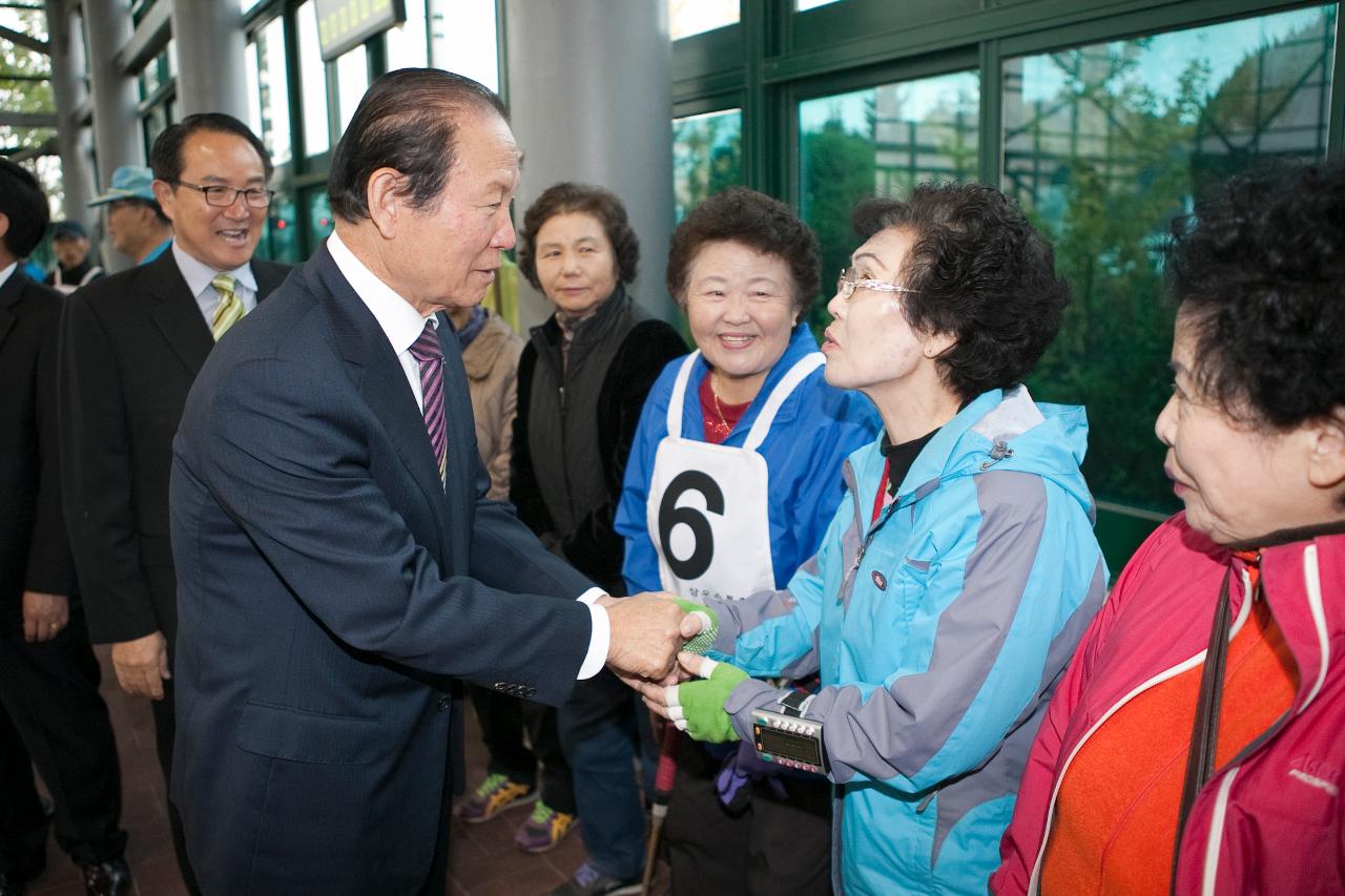 군산시장배 종목별 선수단 격려