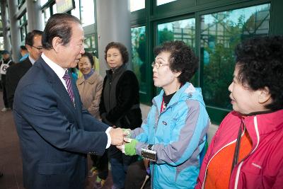 군산시장배 종목별 선수단 격려