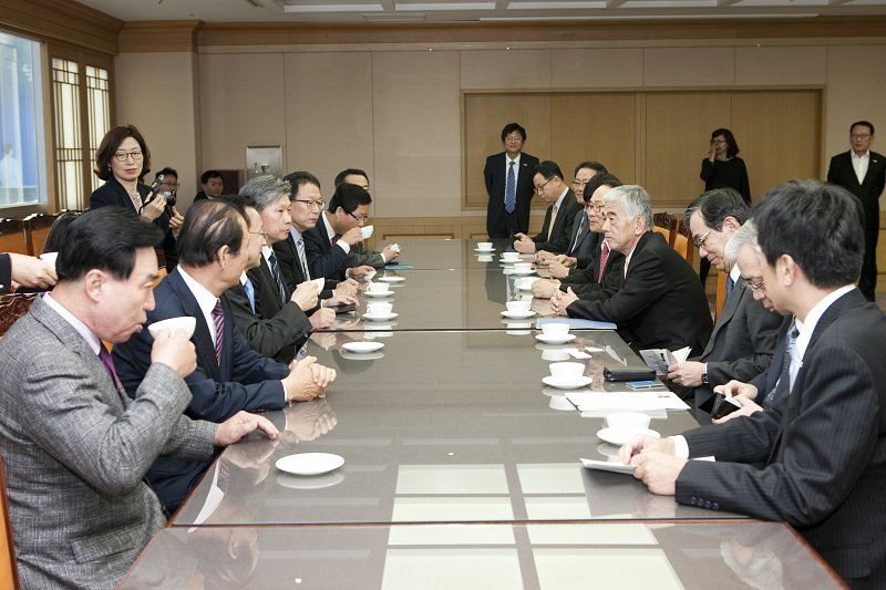 일본 도레이 새만금 투자 MOU 체결식