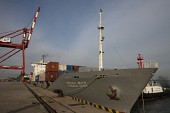동영해운 군산-중국 대련간 첫 선박입항사진(00011)