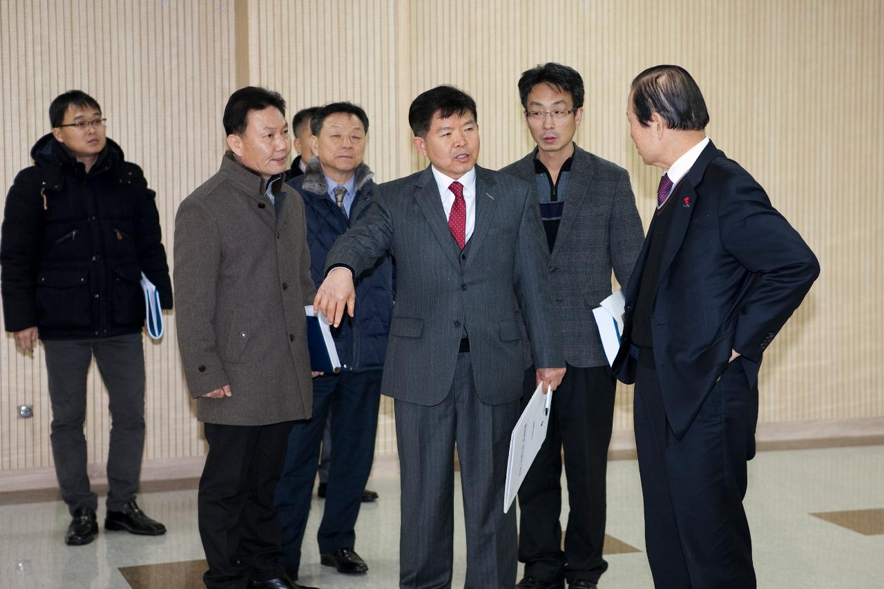 금강노인복지관 시장님 현장점검