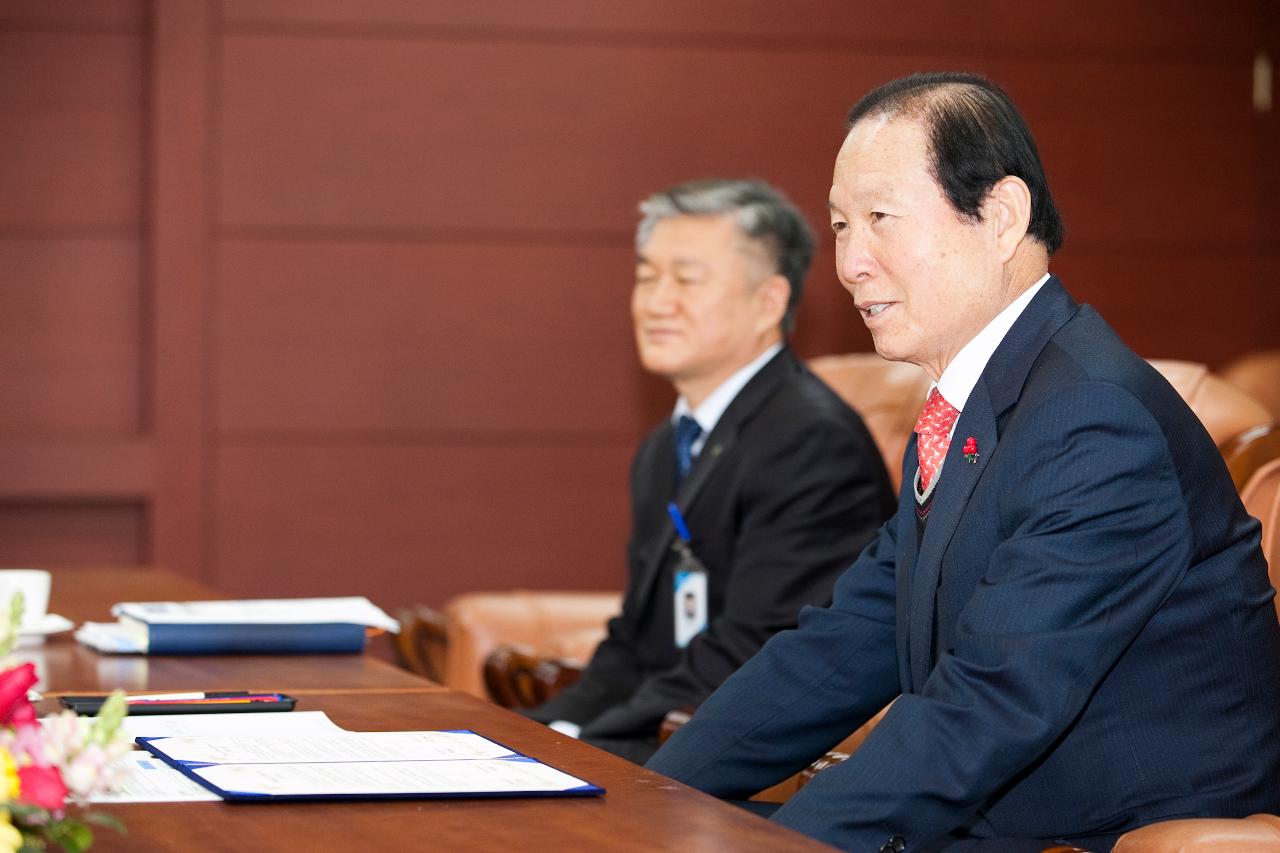 중국인민방 한국지국 업무협약체결