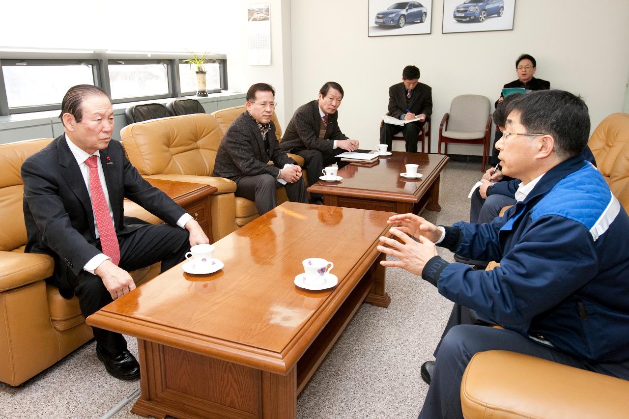 한국GM㈜ 시장님 군산공장 방문