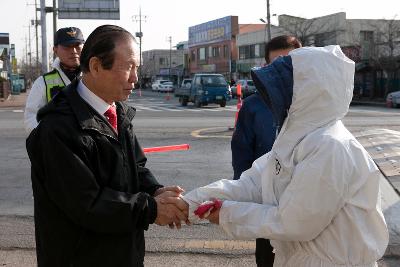 AI확산방지 방역 근무자 격려