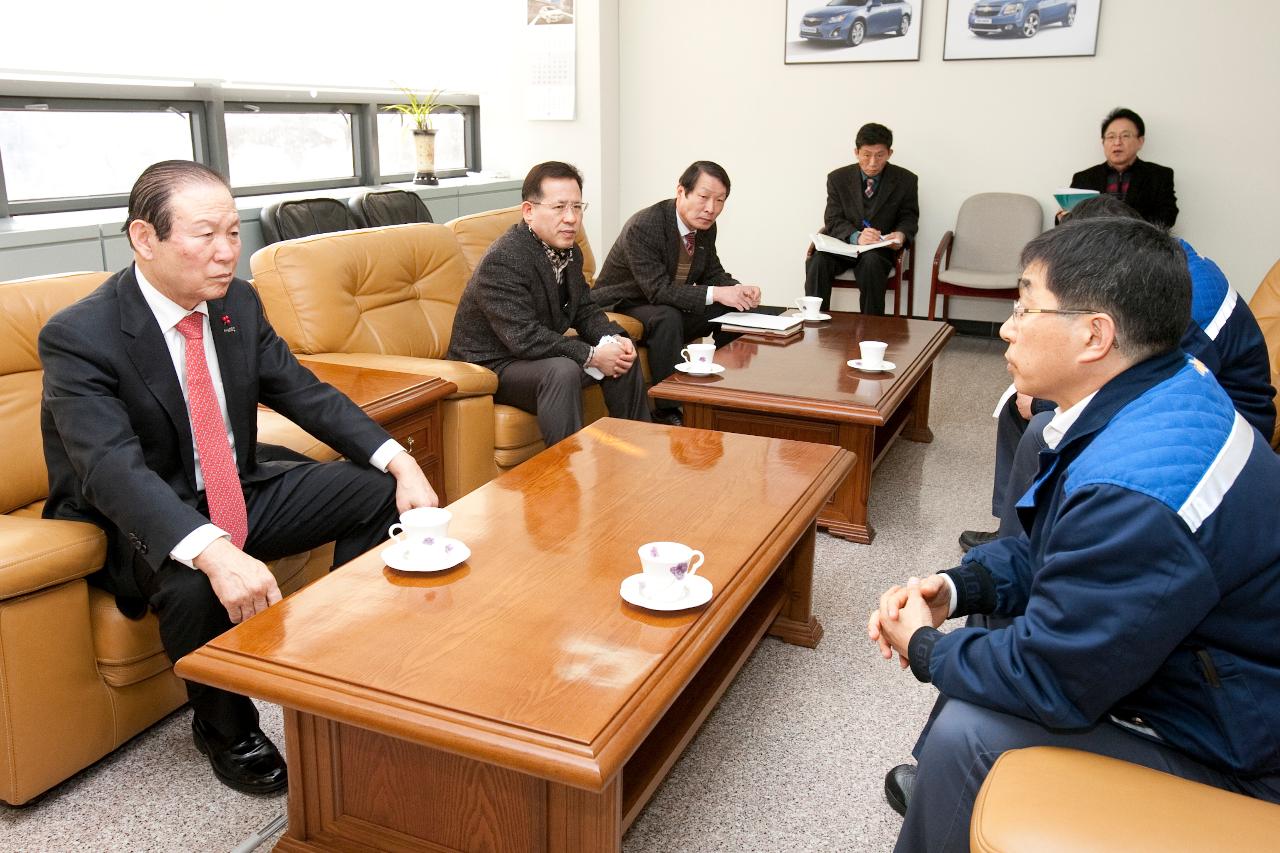 한국GM㈜ 시장님 군산공장 방문