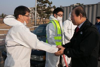 AI확산방지 방역 근무자 격려