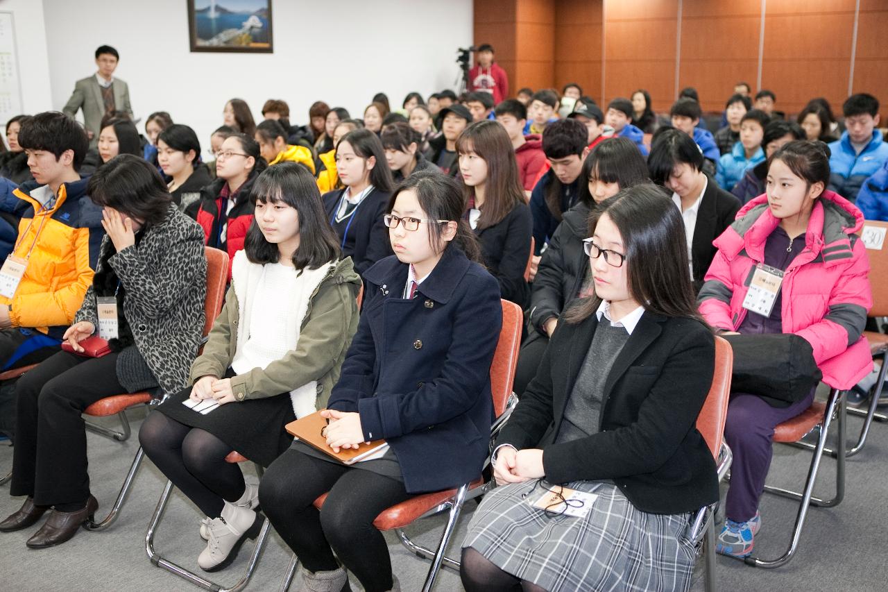 예체능 장학생 장학증서 수여식