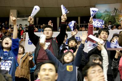 KCC이지스 프로농구 군산경기