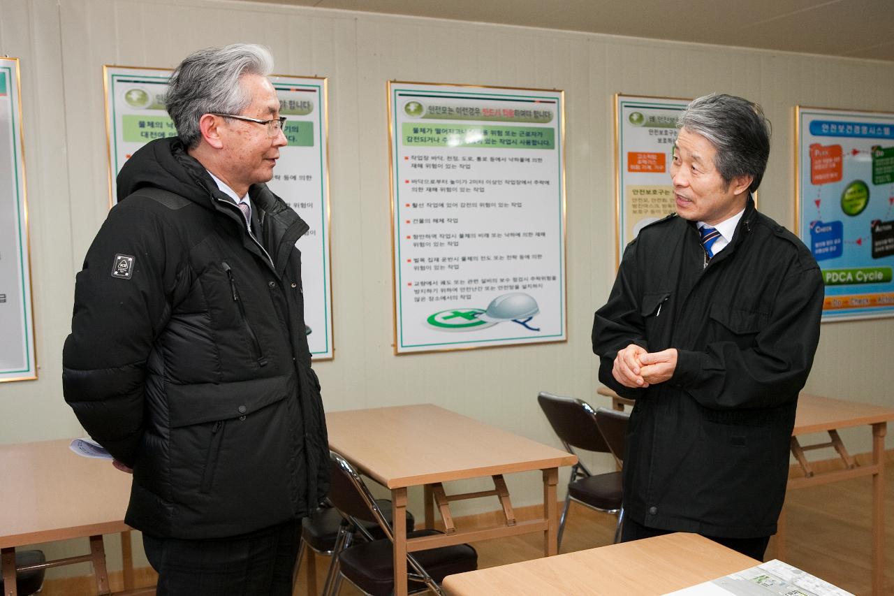 이성수 부시장 주요 현안사업 현장점검