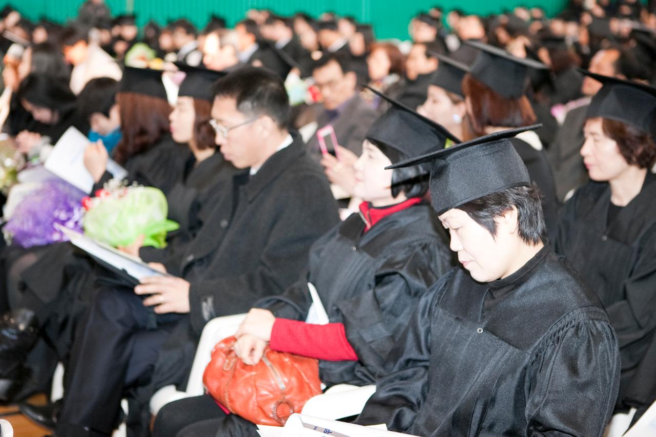 군장대학교 학위수여식