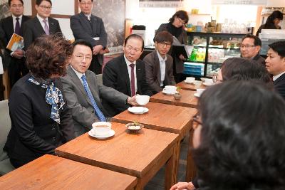 김완주 도지사 방문