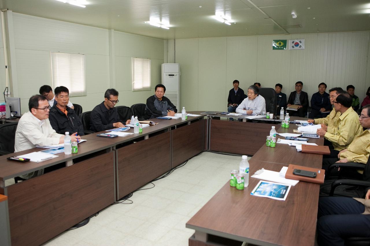 고군산연결도로 현장점검